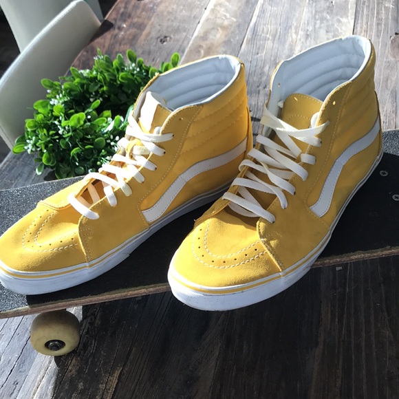 Vans Other - VANS Sk8-hi Spectra Yellow sneakers 👟 💛